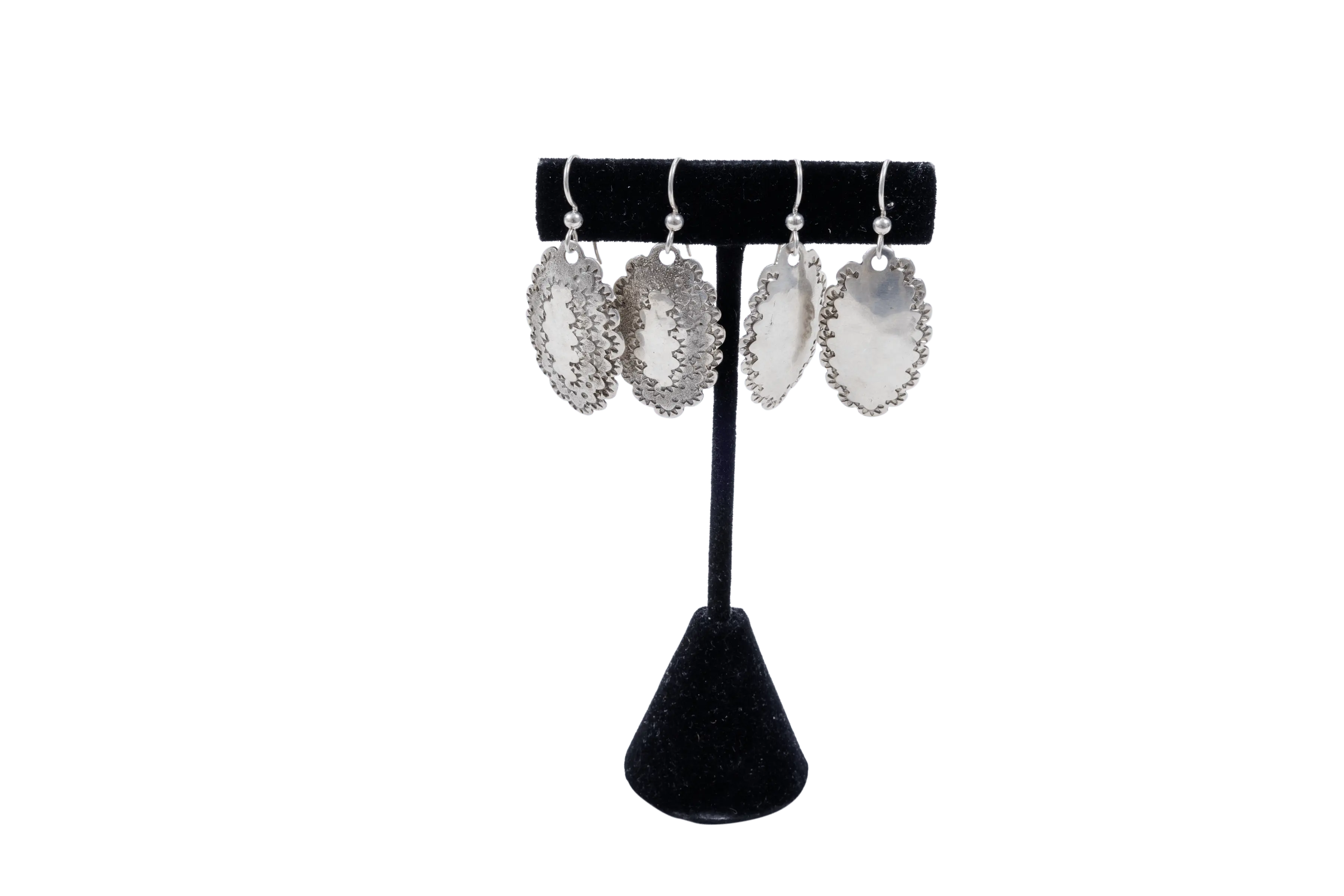 Big Bend Hand Hammered Silver Earrings - Roosevelt Dime | Harmonie